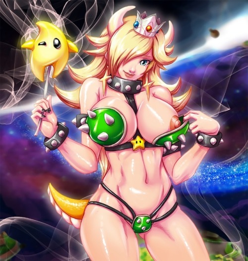 sexyrosalima: Bowser gave me these clothes as a gift~ Do they suit me~?