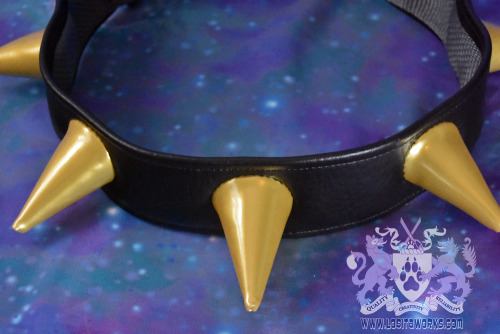 Some spike collar commissions we finished for clients! You can commission your own at lobitaworks.bi