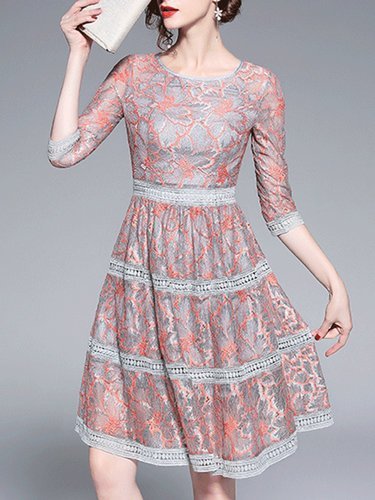 Misslook - Dresses & Clothing — Misslook - A-Line Date Elegant Lace ...