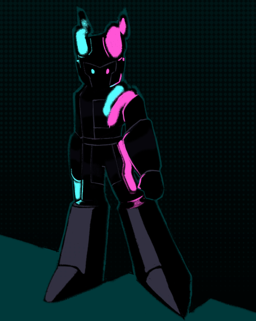 For A Request, Could You Draw My Oc Neon Man? You Can Draw Him How Ever You Want, No Pressure My Dude!