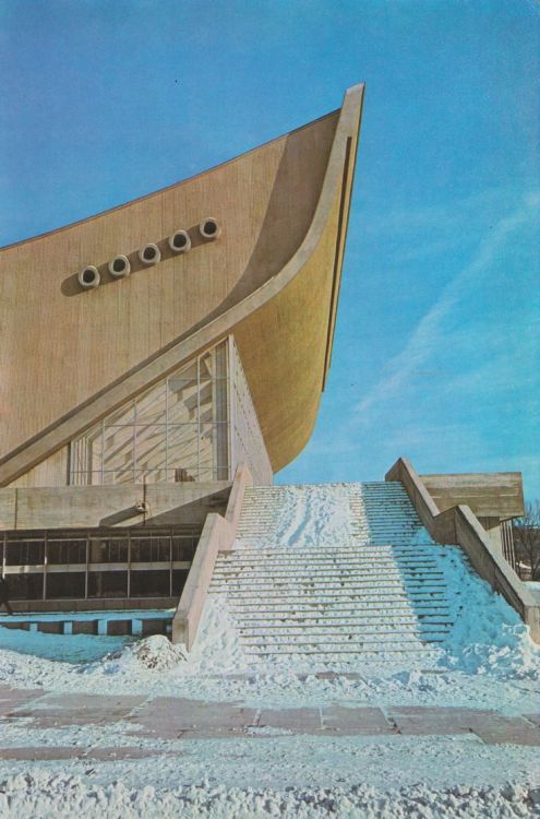 virtualgeometry:Sports Palace, Vilnius, Lithuania, 1971