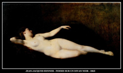 adhemarpo:  Jean-Jacques Henner - Femme sur