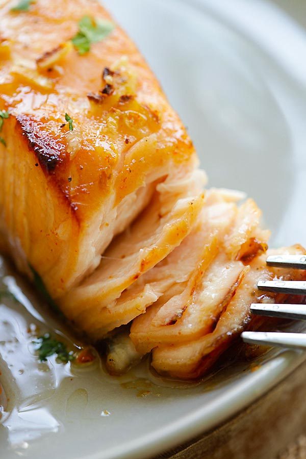 mobettafreak:  locksofdread:  foodffs:  Honey Mustard Baked Salmon Really nice recipes.