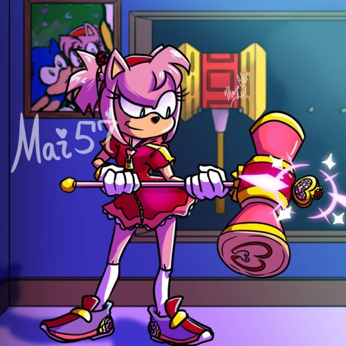 So, during a stream, someone in chat said, &ldquo;Imma draw Amy Rose!&rdquo; And I said &