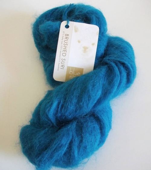 Special just for my IG peeps - Blue Sky Brushed Suri for $13 + shipping! Luscious Suri Alpaca, Merin