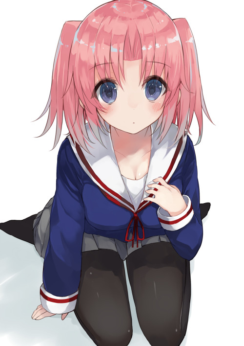 cute-girls-from-vns-anime-manga:  未確認で進行形　小紅 by こうましろ 