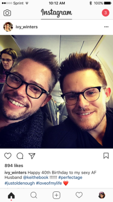 sad-black:  whitegirlsaintshit:  whitelivesdontmatter:  frankenfemme:  They literally look just alike………  “sexy as fuck husband”  i thought these were siblings omg  why the one with the septum look like Incrediboy  Dude married himself