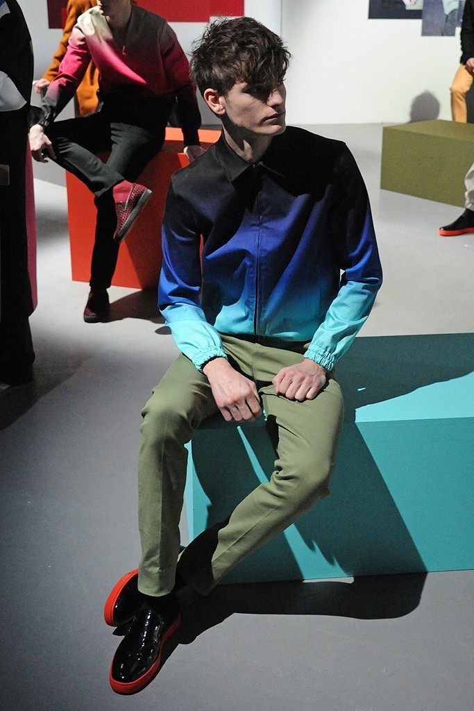    Jonathan Saunders Men’s RTW Fall 2013  