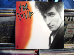 eclipserecords:  Eclipse Record of the Day: Mink DeVille Cabretta (1977).Debut LP by the soul-rock group and former CBGBs house band. At various points on the album, frontman Willy DeVille calls to mind Fogerty, Springsteen, Van Morrison, and Lou Reed.ů,