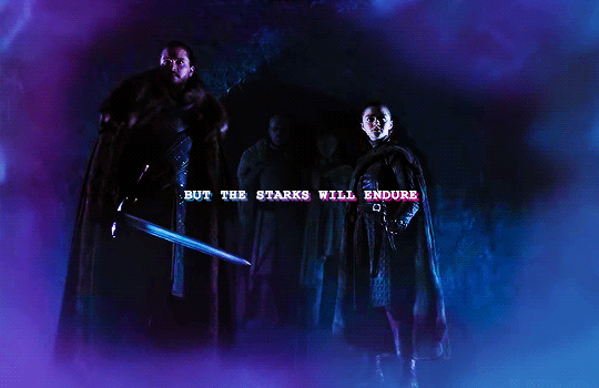 He was no true Stark, had never been one…but he could die like one. Let them say that Eddard 