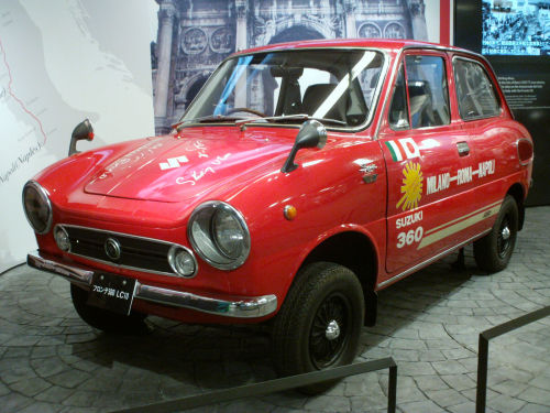 Suzuki Fronte 360 SSS, 1970. The LC10 SS and SSS Frontes were the fastest kei cars of their era. The