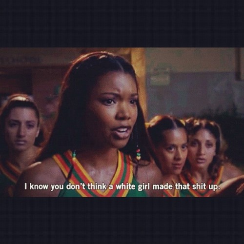 The best line in cinematic history. #bringiton #gabrielleunion #eastcomptonclovers