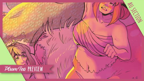 ZINE PREVIEWTake a look at some of the works from the zine’s mini AU section! This gorgeous fa