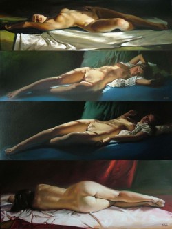 nudeimpression:  Kai Fine Art:  Art of László Gulyás 