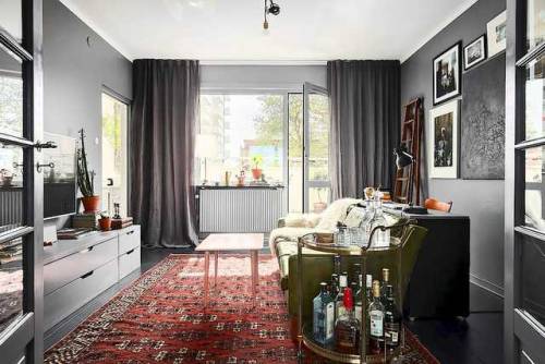 thenordroom:Grey Scandinavian apartment THENORDROOM.COM - INSTAGRAM - PINTEREST - SUPPORT THE BLOG 