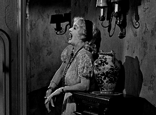 sylvia-sidney:Oh, Blanche. You know we got rats in the cellar?What Ever Happened to Baby Jane? (1962