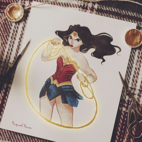  #fightlikeawoman Starting a new series of drawings with WonderWoman! I’d like to draw some of