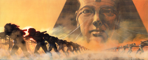 mydollyaviana:The Prince of Egypt conceptual art paintings by Paul Lasaine