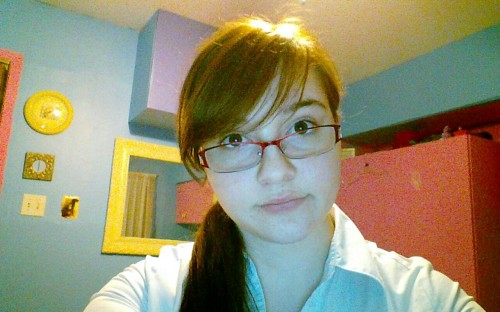 Felt Very Studious Today With A Collared Shirt On