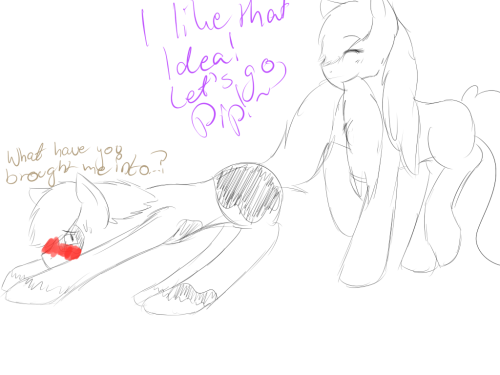 ask-teenage-pipsqueak:  oAo  Teehee~! X3 Iregretnothing~