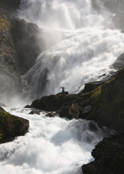 mystic-revelations:  Waterfall dancer (by