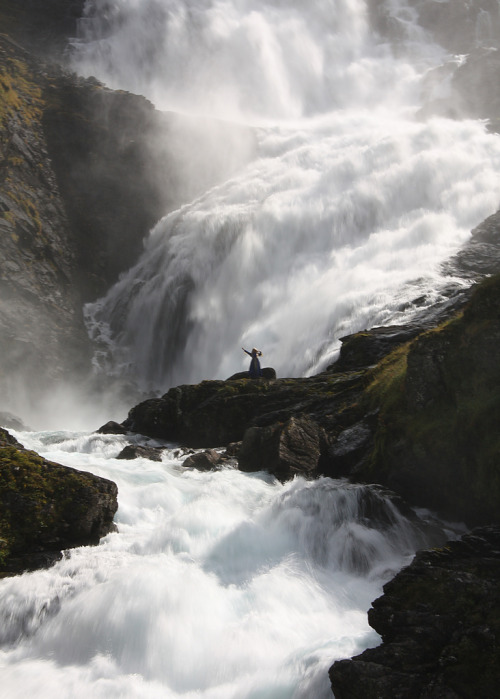 Porn photo mystic-revelations:  Waterfall dancer (by