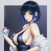 sciamano240:Yelan from Genshin Impact. She kinda gives off that vibe, you know?