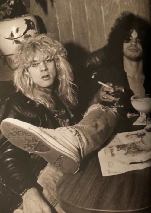 Steven Adler and Slash are such a cute couple. Much hotter than that Stradler and Slaxl shite.