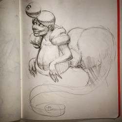 sundryaddams:  #drawing #sketchbook #pencil