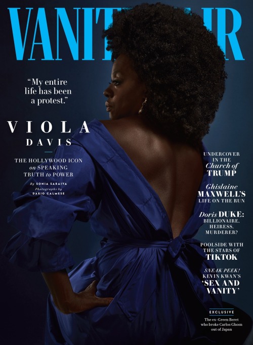 Viola Davis for Variety July/August 2020 by Dario Calmese