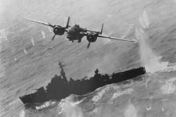 ww1ww2photosfilms:   US B-25J of 499th ‘Bats