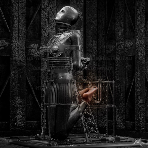 balthar:  jadeakikotanaka:  I would give anything to be imprisoned like this.  Total enclosure has always been a big turn on for me, but to be enclosed in steel would be the ultimate rush!  Unable to move a muscle, knowing that nobody who happened by