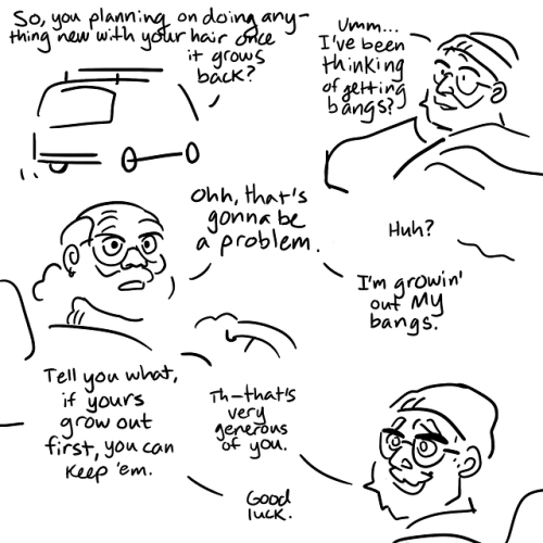 the first of a new series of mini-comics set in shep’s car