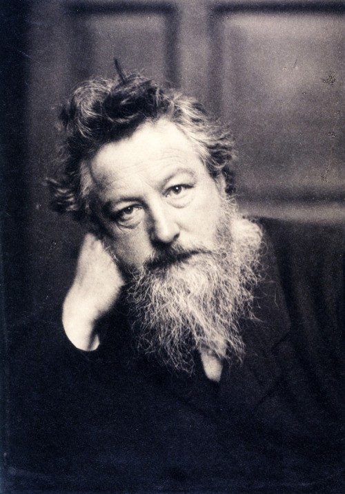 William Morris, 1887. Photo by Frederick HollyerA good way to rid one’s self of a sense of discomfor