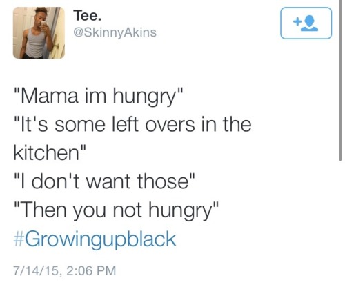 The #GrowingUpBlack trend on Twitter (Part 1)