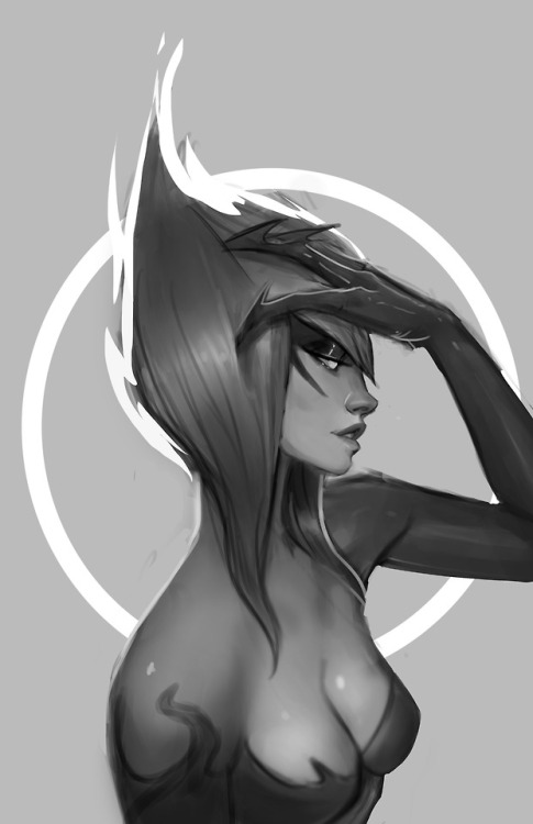 attemptingcolor - evelynn league of legends wip