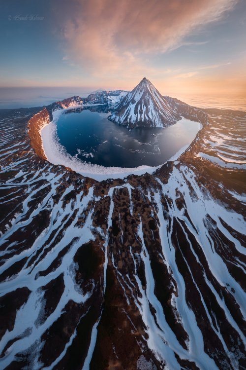 renamonkalou:  Onekotan’s Heart… | Alexandr Kukrinov  Onekotan Island, Kuril Islands, Russia   