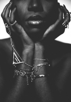 roseography:  With her black skin 