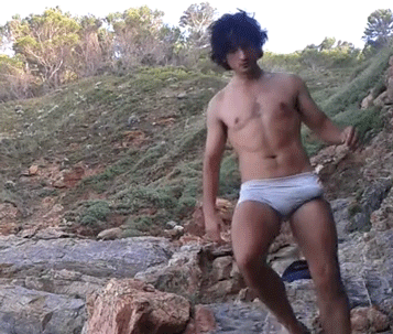dudeswithswag:  check out the video of group of friends camping alot dick print in