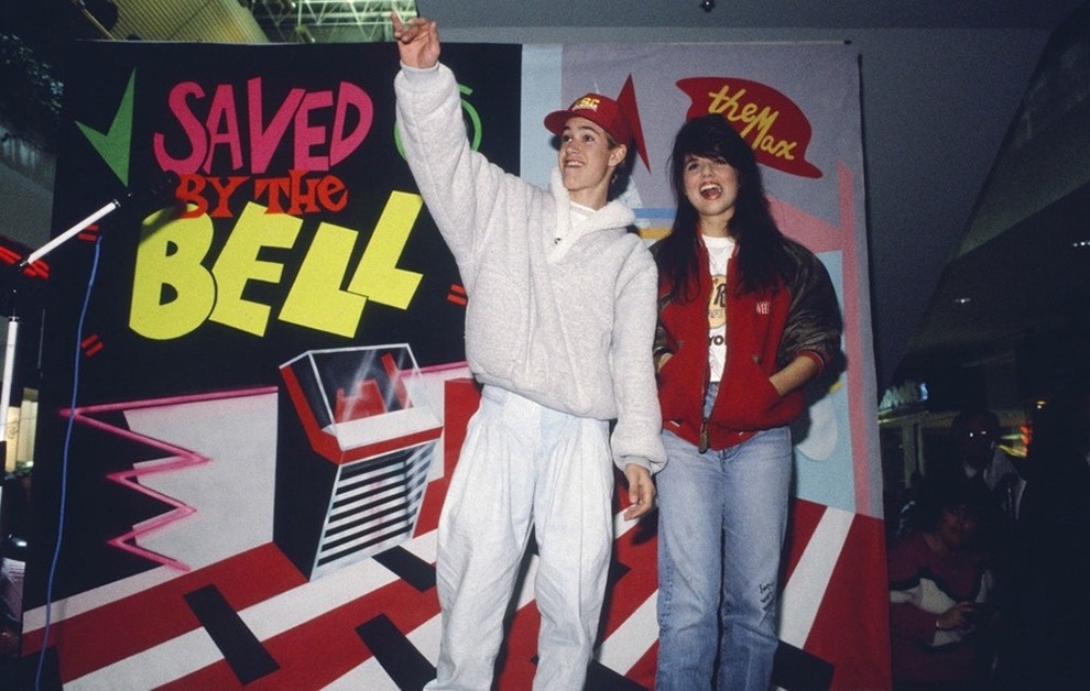 littlebowlochili:  Saved by the Bell behind the scenes photos 