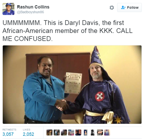 deducecanoe:  willesqueleto:  sighinastorm:  hattersadventures:  ghettablasta:   Daryl Davis is