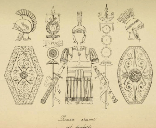 the-fault-in-marys-life: lunacylover: Elements of the Roman equipment. Drawings from &ldquo