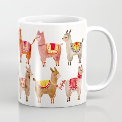 littlealienproducts:Alpacas Mug by Cat Coquillette  