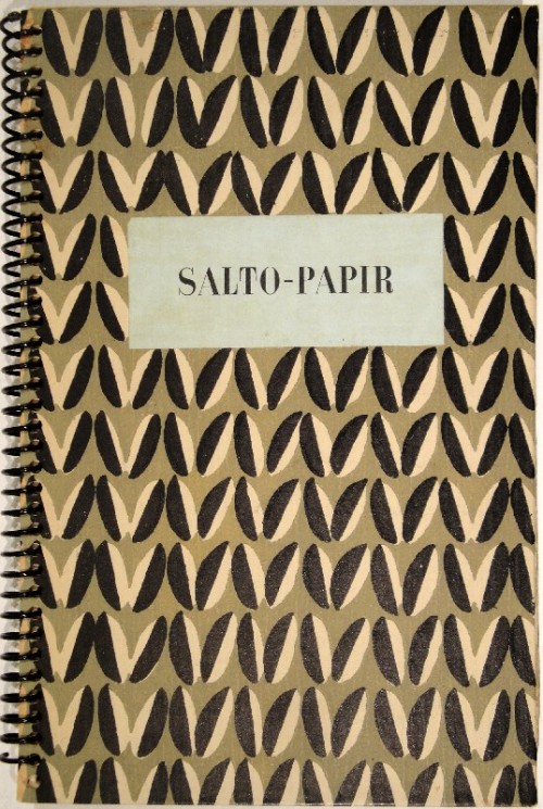 Axel Salto, Salto-Papir, 1943. Copenhagen. Via Zähringer Zürich.