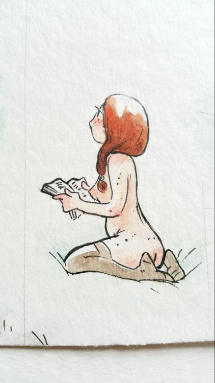 schpog-art: This was a little christmas present to @glasmond! She looooves pregnant ladies, so i gav