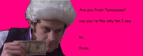 myreticentvale:so i made some presidential valentines…… bringing this back be