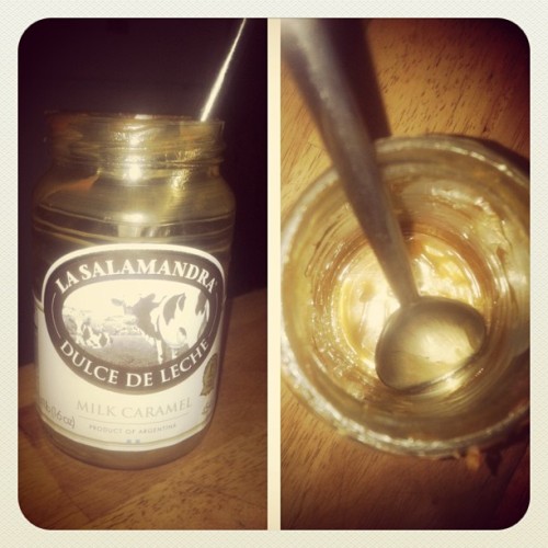 #dulcedeleche #done #empty #timeforanewjar #ateitup #what (at Riley/Land [A Gourmet Pantry])