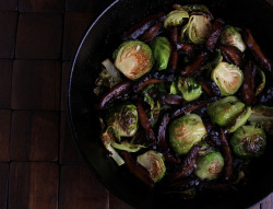 veganfoody:  Roasted Brussel Sprouts with
