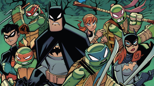 dicktripwire:Wallpapers from Batman/Teenage Mutant Ninja Turtles Adventures #2