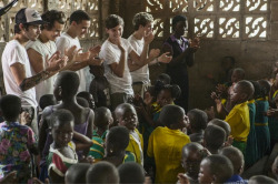 gold-sheep:  One Direction in Accra, Ghana for Comic Relief: Red Nose Day Very proud of these boys